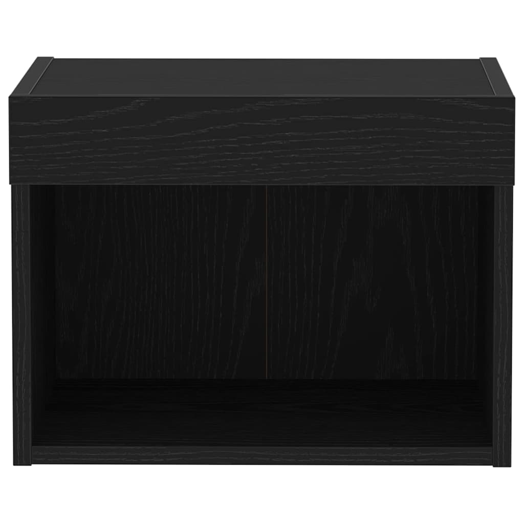 TV szekrény garnitúra 40 x 30 x 30 cm Fekete tölgy Szerelt Fa