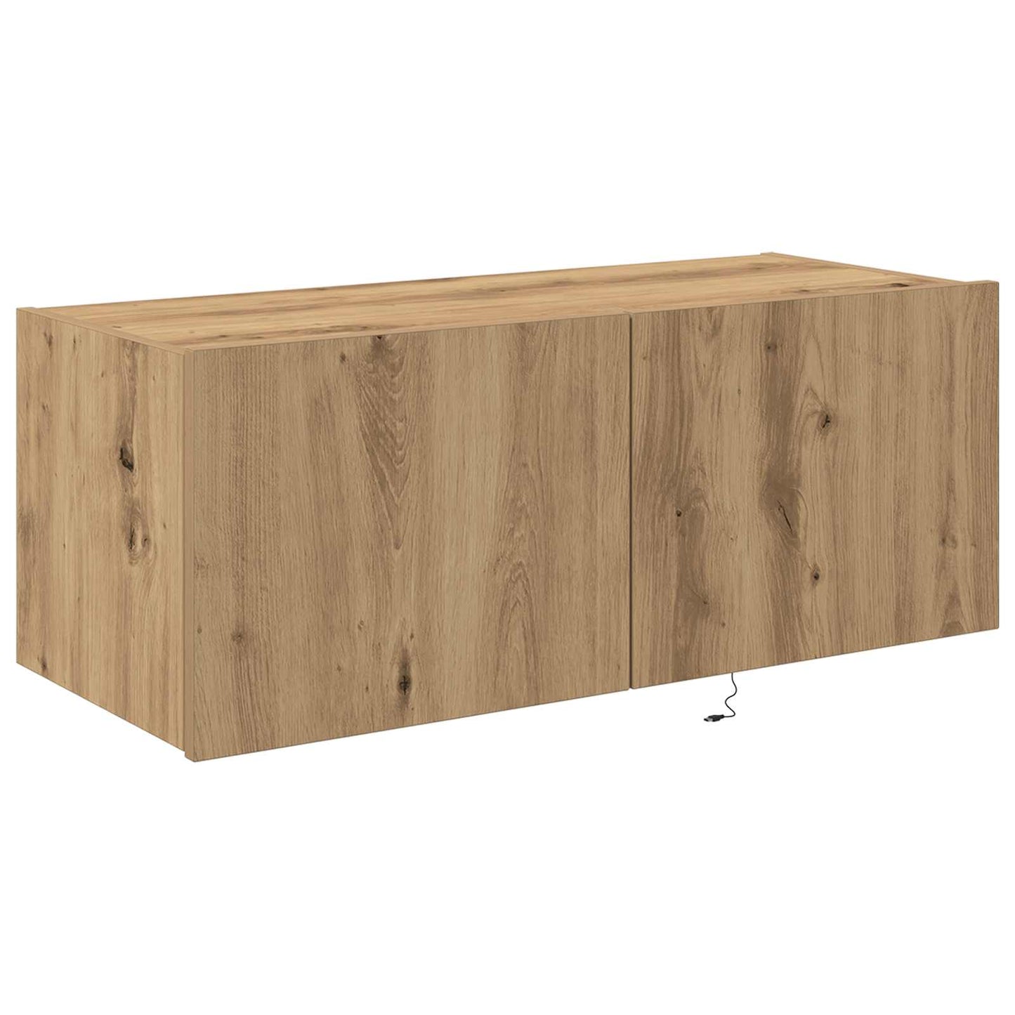 TV Fali Szekrény 80 x 35 x 31 cm Artisan tölgy Szerelt Fa