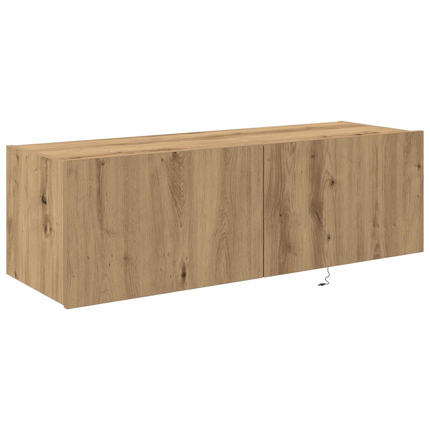 TV Fali Szekrény 100 x 35 x 31 cm Artisan tölgy Szerelt Fa