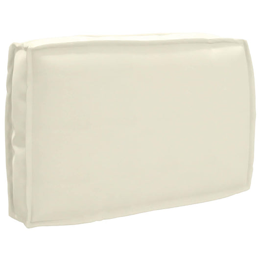 Párna Krém 60 x 40 x 12 cm Oxford Szövet
