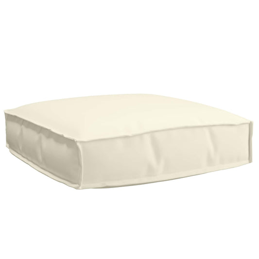 Párna Krém 60 x 60 x 12 cm Oxford Szövet