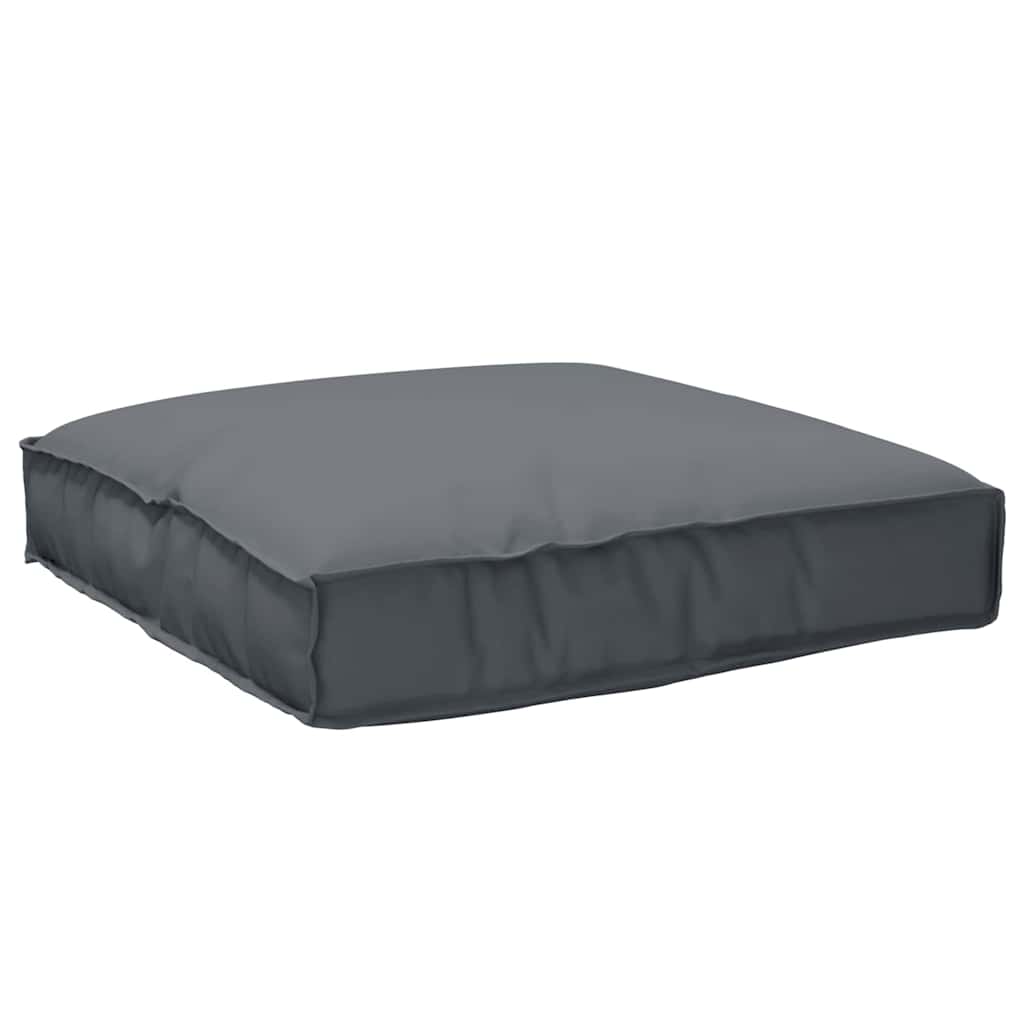 Párna Antracit 80 x 80 x 12 cm Oxford Szövet