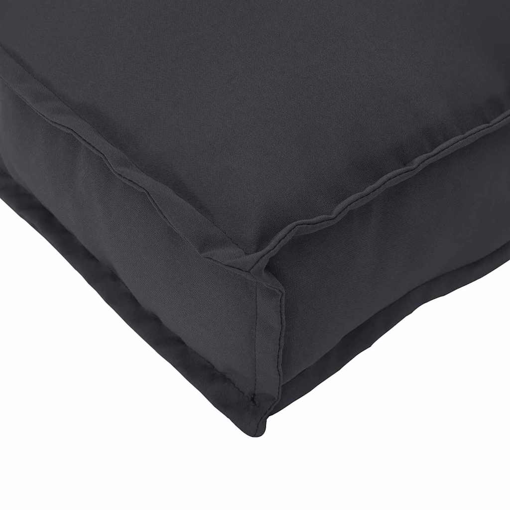 Párna Fekete 80 x 80 x 12 cm Oxford Szövet