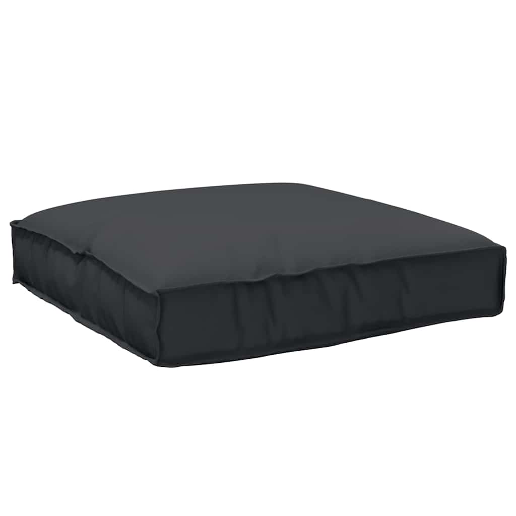 Párna Fekete 80 x 80 x 12 cm Oxford Szövet