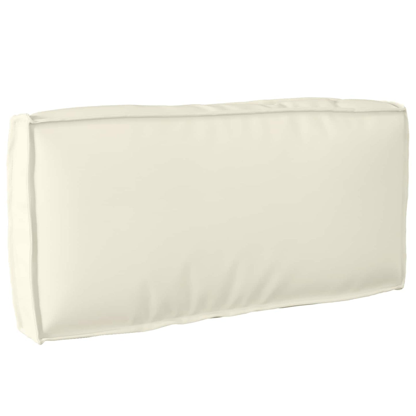 Párna Krém 80 x 40 x 12 cm Oxford Szövet