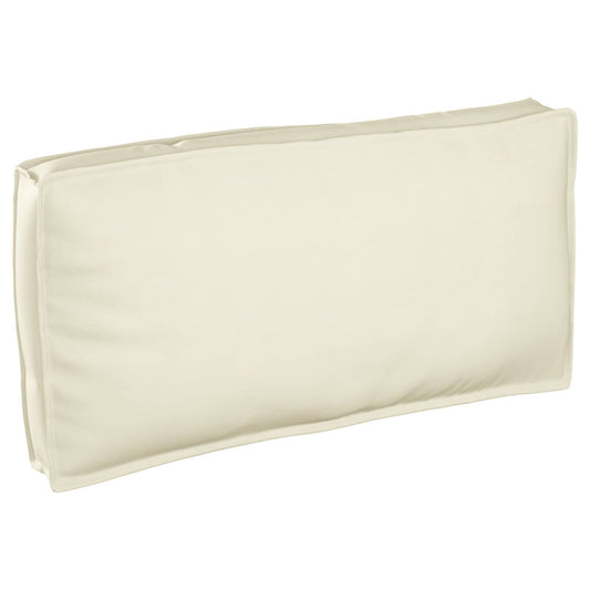 Párna Krém 120 x 60 x 12 cm Oxford Szövet