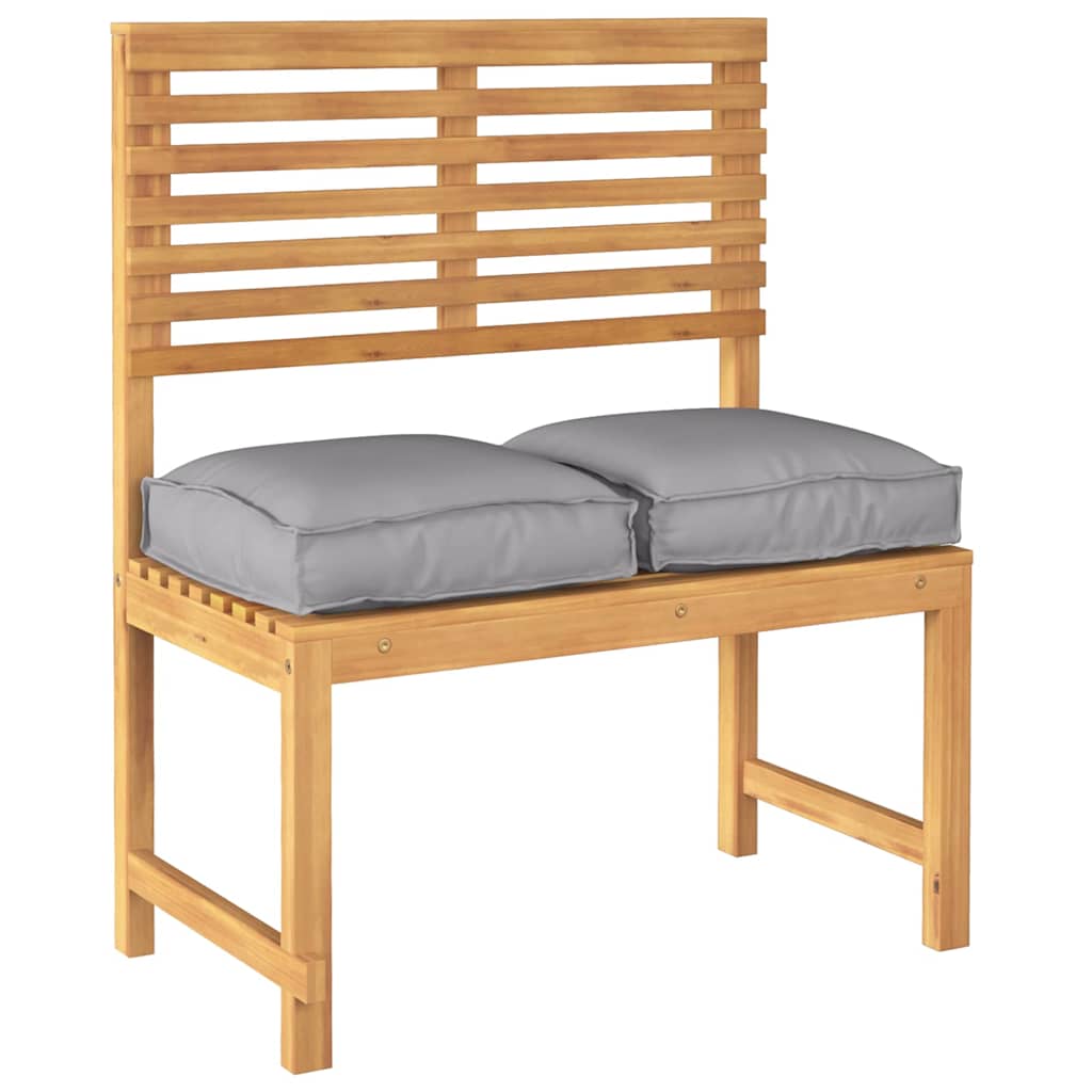 Párna 2 pcs Szürke 40 x 40 x 8 cm Oxford Szövet
