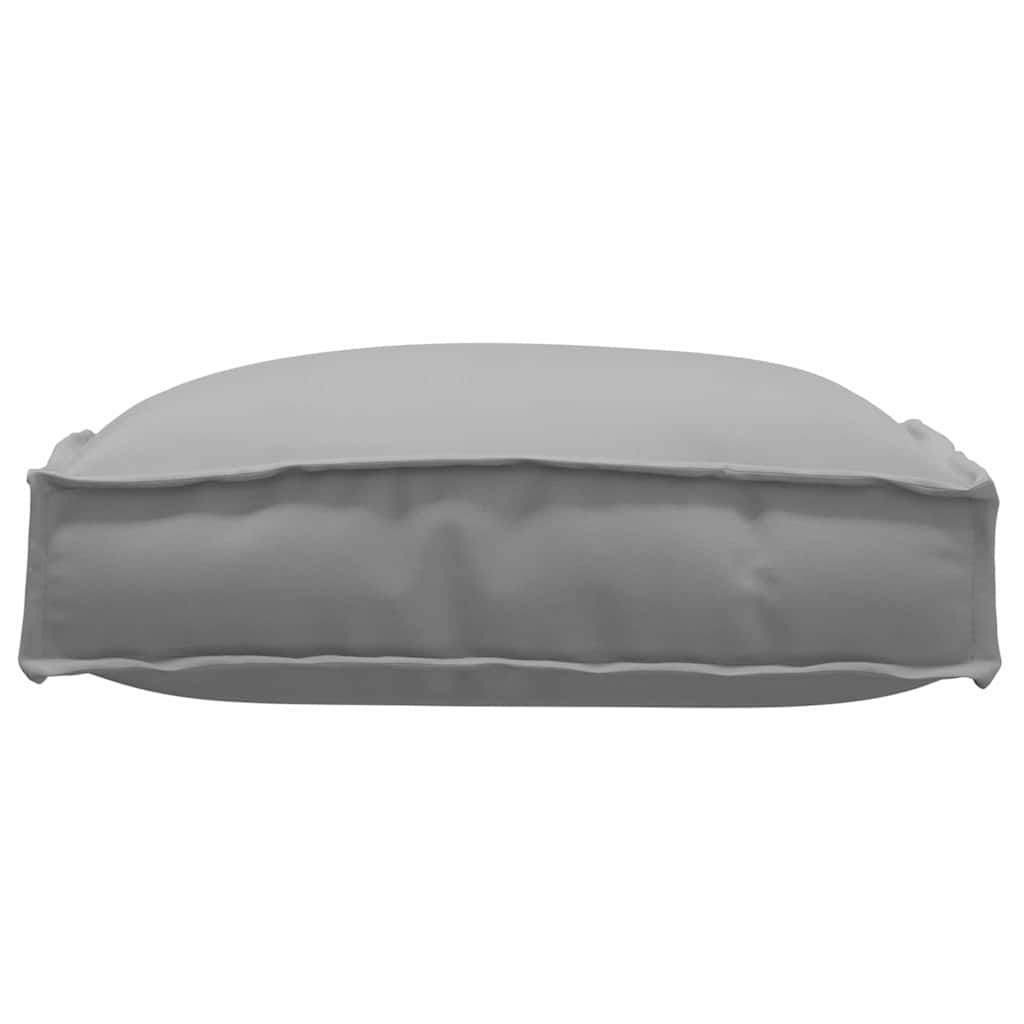 Párna 2 pcs Szürke 40 x 40 x 8 cm Oxford Szövet