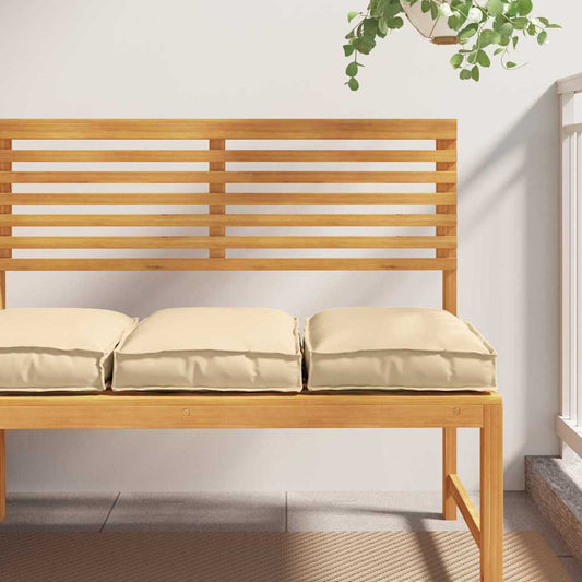 Párna 2 pcs Bézs 40 x 40 x 8 cm Oxford Szövet