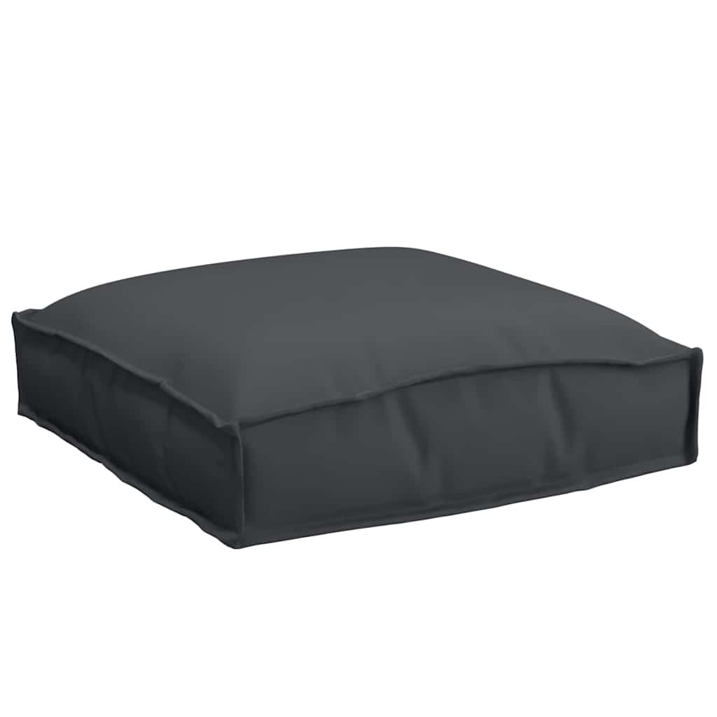 Párna 2 pcs Fekete 40 x 40 x 8 cm Oxford Szövet