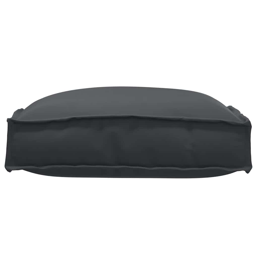Párna 2 pcs Fekete 40 x 40 x 8 cm Oxford Szövet