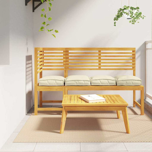 Párna 4 pcs Krém 40 x 40 x 8 cm Oxford Szövet