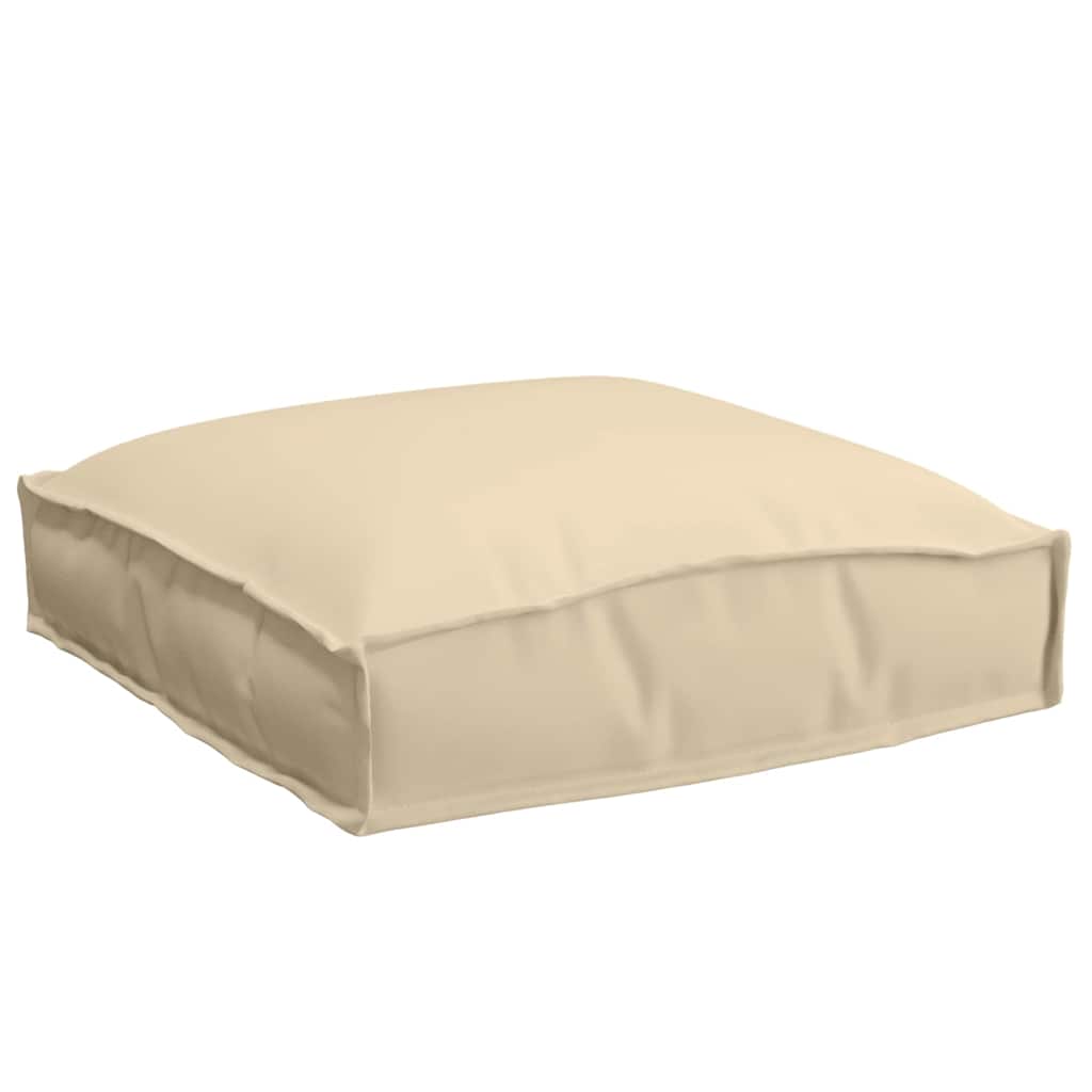 Párna 4 pcs Bézs 40 x 40 x 8 cm Oxford Szövet