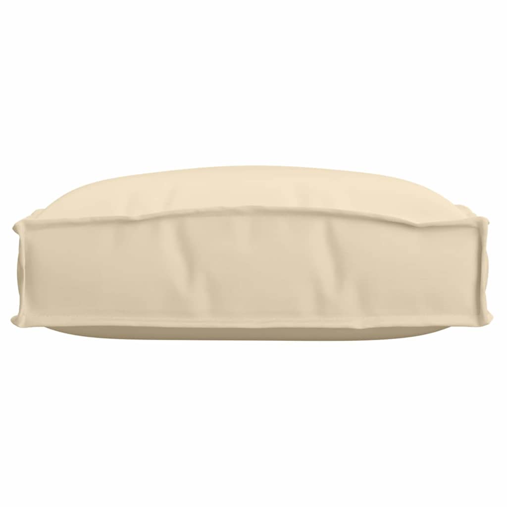 Párna 4 pcs Bézs 40 x 40 x 8 cm Oxford Szövet