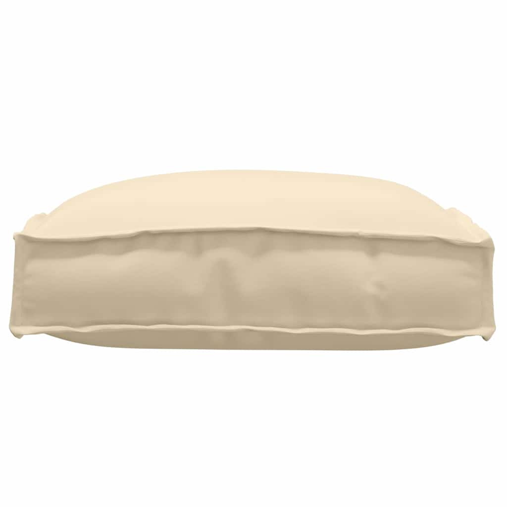 Párna 4 pcs Bézs 40 x 40 x 8 cm Oxford Szövet