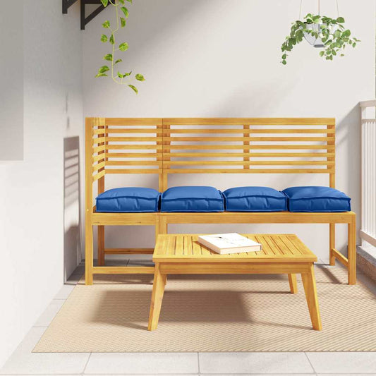 Párna 4 pcs Királykék 40 x 40 x 8 cm Oxford Szövet