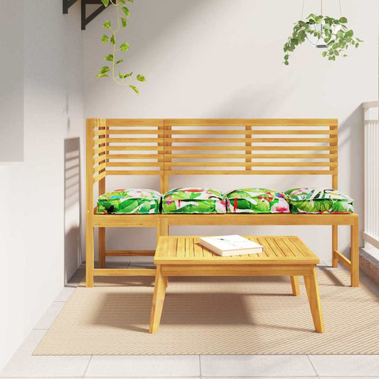 Párna Virágos 4 pcs Sokszínű 40 x 40 x 8 cm Oxford Szövet