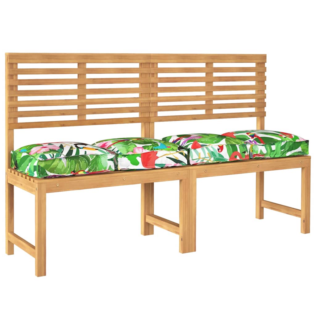 Párna Virágos 4 pcs Sokszínű 40 x 40 x 8 cm Oxford Szövet