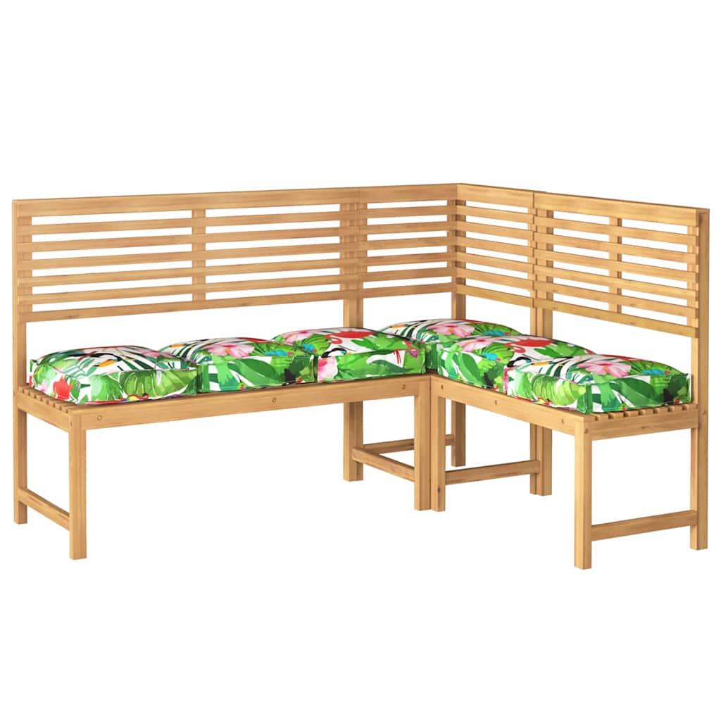 Párna Virágos 6 pcs Sokszínű 40 x 40 x 8 cm Oxford Szövet