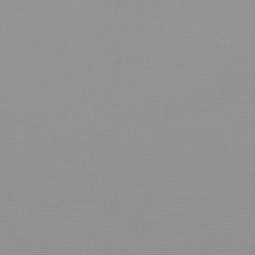 Raklap Párna Oxford Szövet Szürke 180 x 40 x 8 cm
