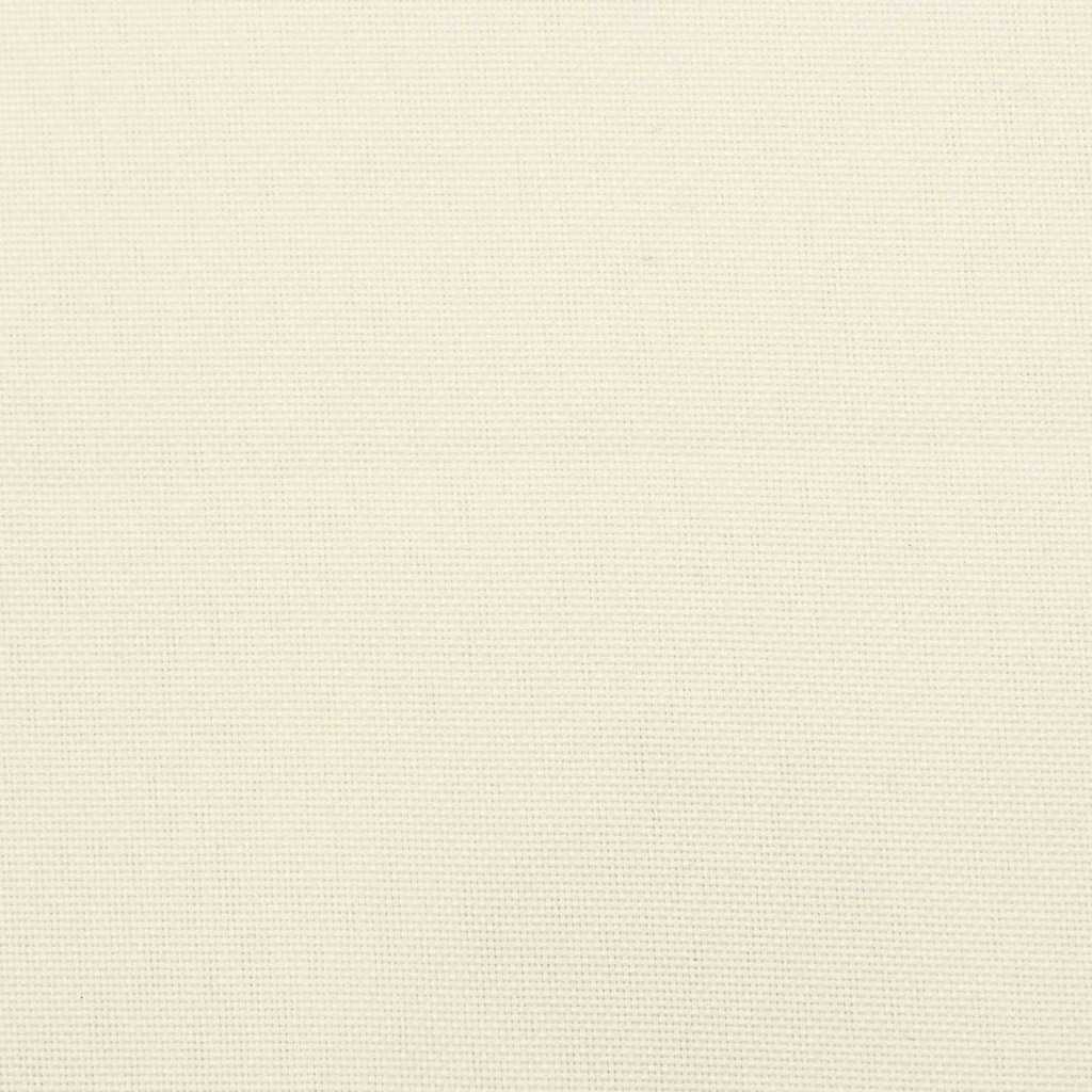 Raklap Párna Oxford Szövet Krémszínű 180 x 40 x 8 cm