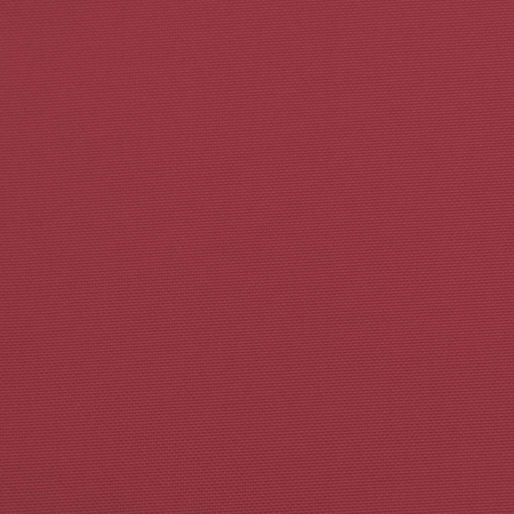 Raklap Párna Bordó 180 x 40 x 8 cm Oxford Szövet