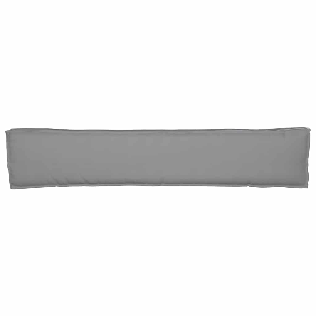 Raklap Párna Szürke 200 x 40 x 8 cm Oxford Szövet