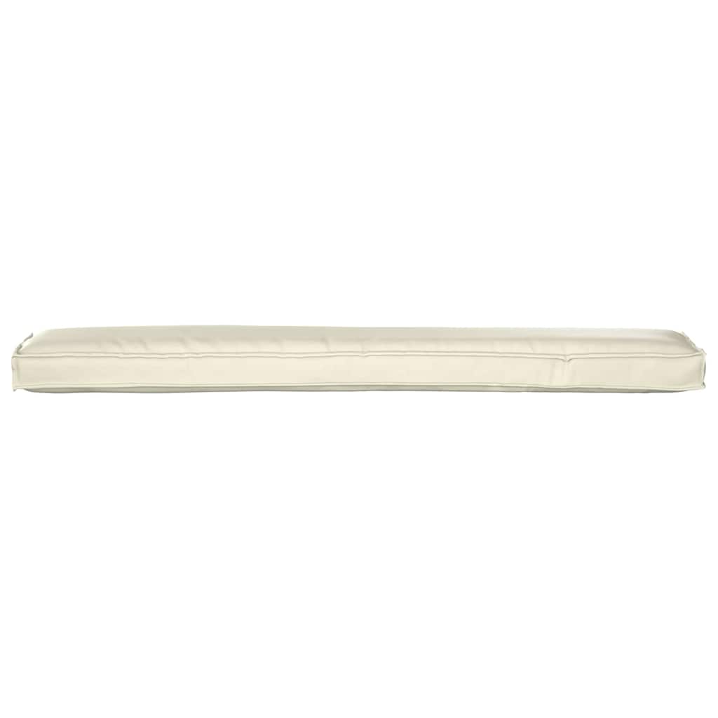Raklap Párna Krém 200 x 40 x 8 cm Oxford Szövet