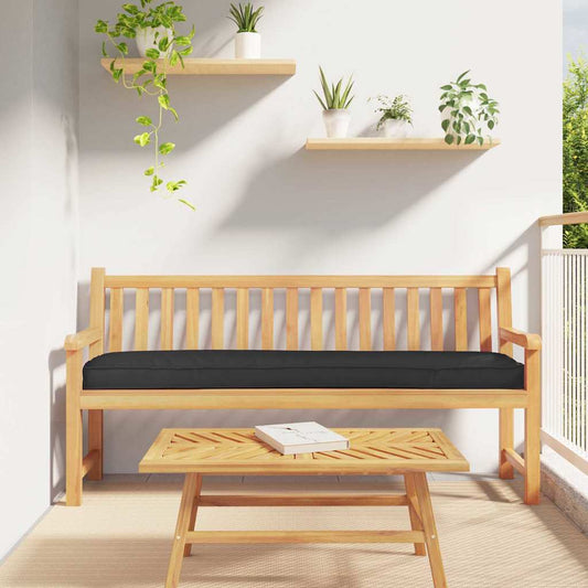 Raklap Párna Fekete 200 x 40 x 8 cm Oxford Szövet