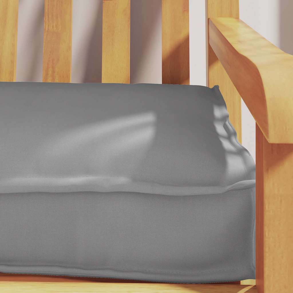 Raklap párna készlet 2 pcs Szürke 180 x 40 x 8 cm Oxford Szövet