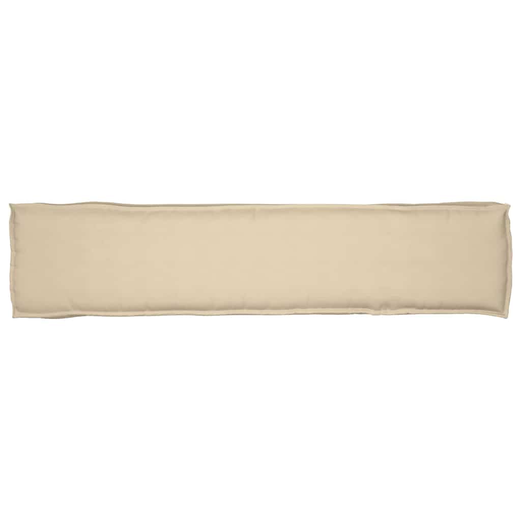 Raklap párna készlet 2 pcs Bézs 180 x 40 x 8 cm Oxford Szövet