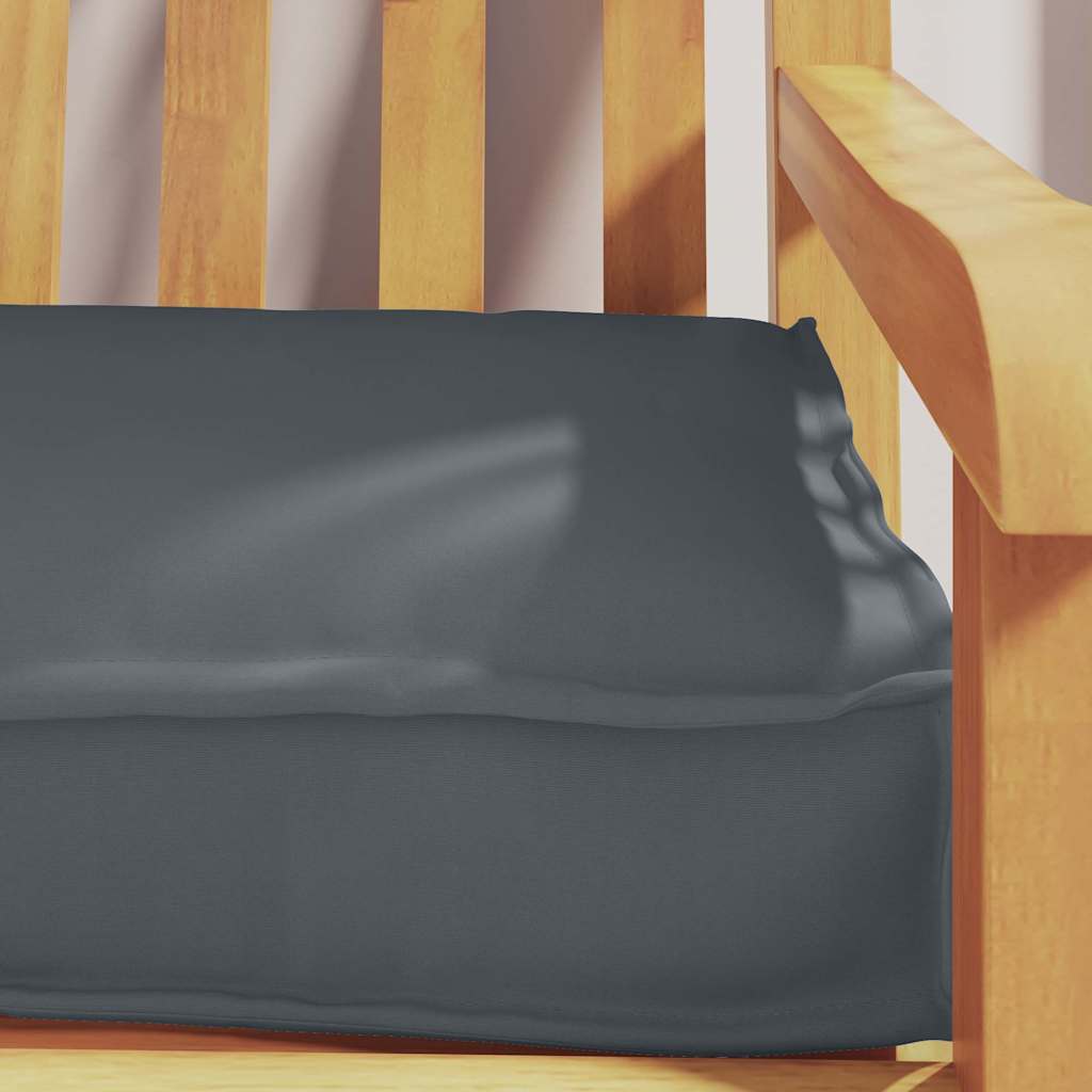 Raklap párna készlet 2 pcs Antracit 200 x 40 x 8 cm