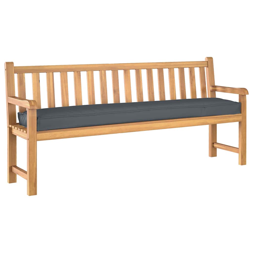 Raklap párna készlet 2 pcs Antracit 200 x 40 x 8 cm