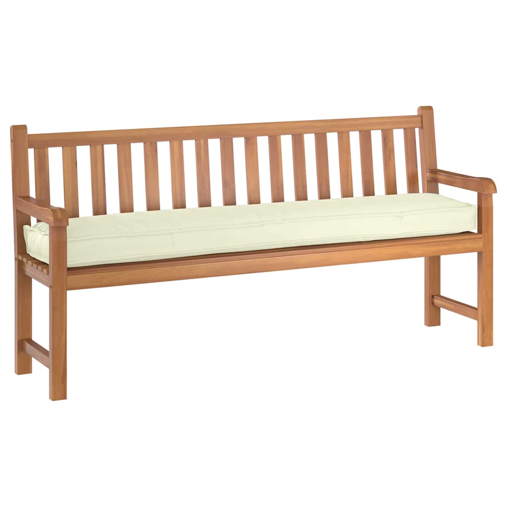 Raklap párna készlet 2 pcs Krém 200 x 40 x 8 cm Oxford Anyag