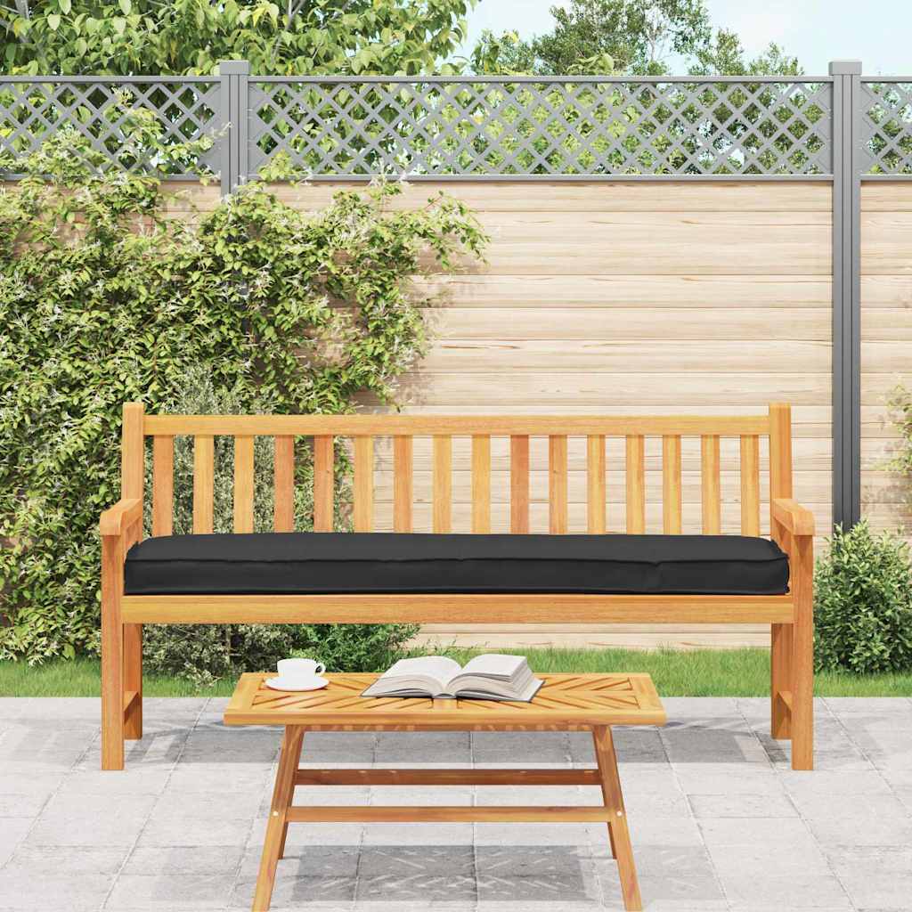 Raklap párna készlet 2 pcs Fekete 200 x 40 x 8 cm Oxford Anyag