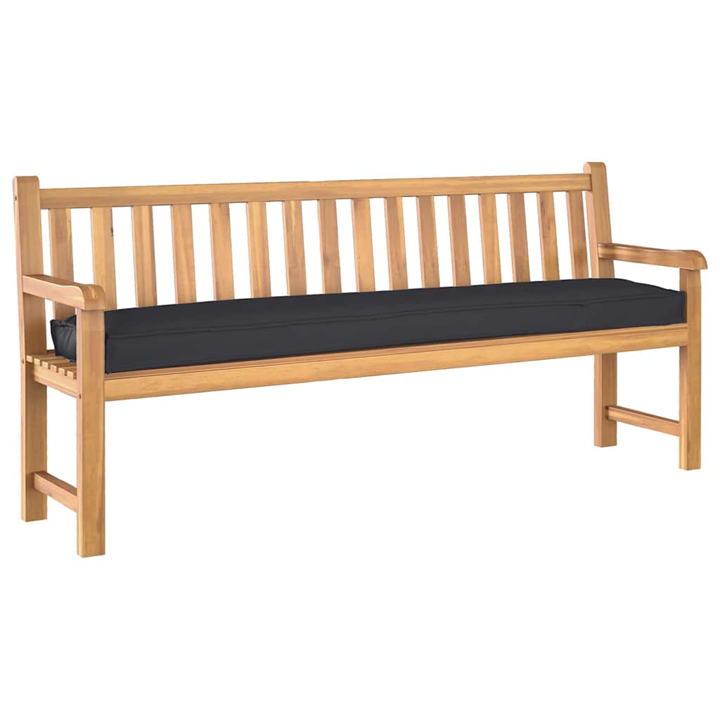 Raklap párna készlet 2 pcs Fekete 200 x 40 x 8 cm Oxford Anyag
