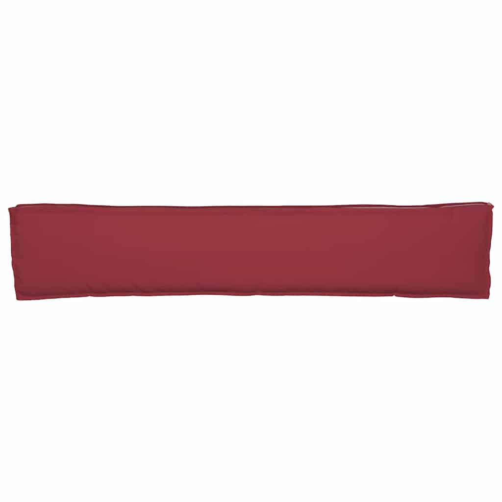 Raklap párna készlet 2 pcs Bordó 200 x 40 x 8 cm Oxford Anyag