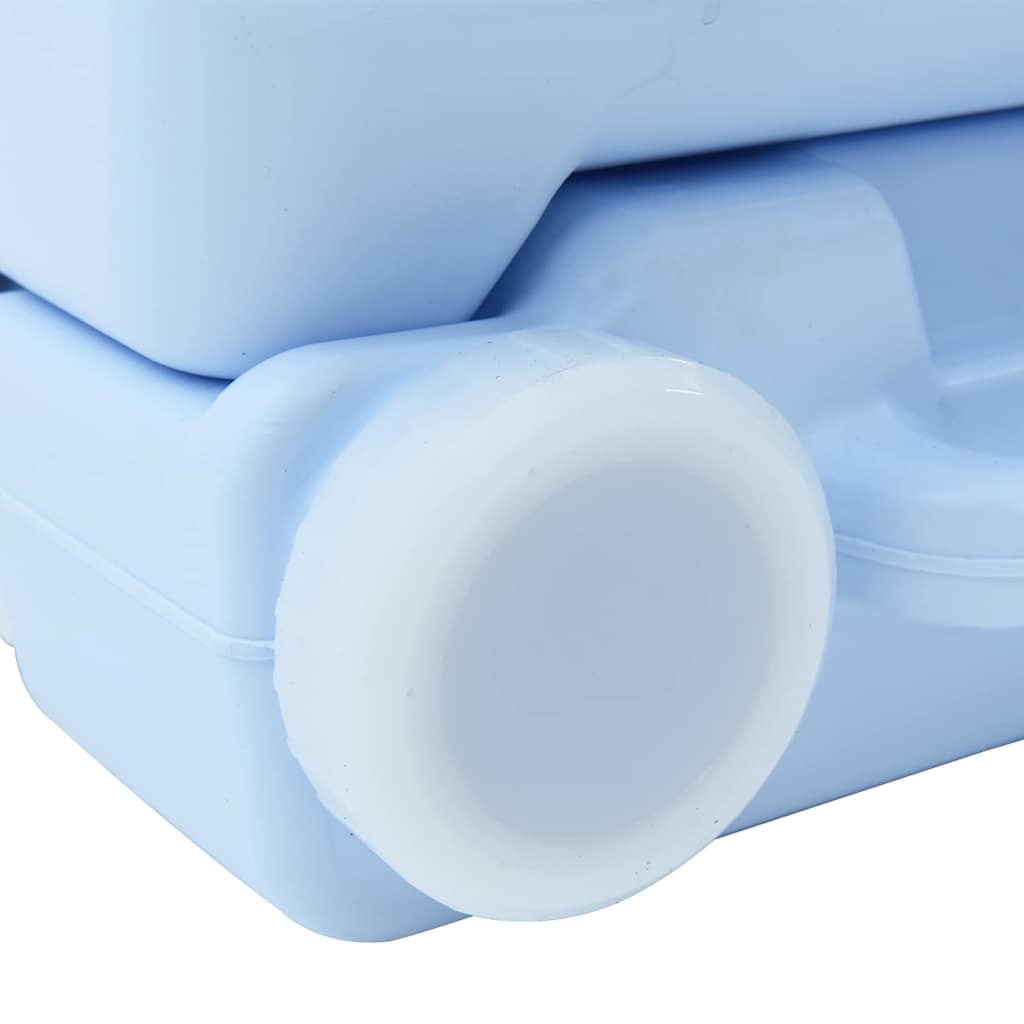 Kemping WC Kék 41,5 x 36,5 x 42 cm Magas sűrűségű Polietilén