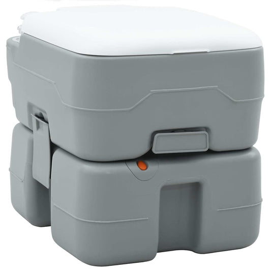 Kemping WC Szürke és Fehér 41,5 x 36,5 x 37,5 cm Polietilén