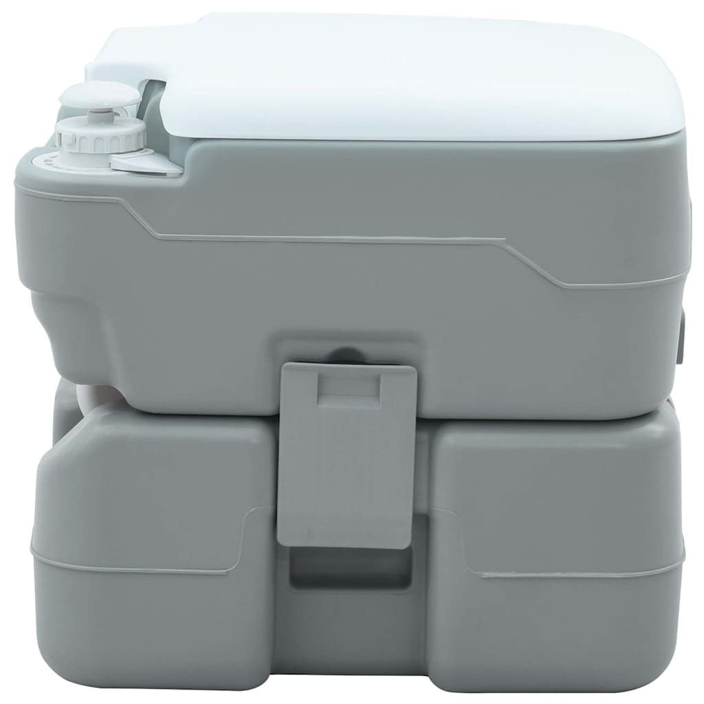 Kemping WC Szürke és Fehér 41,5 x 36,5 x 37,5 cm Polietilén