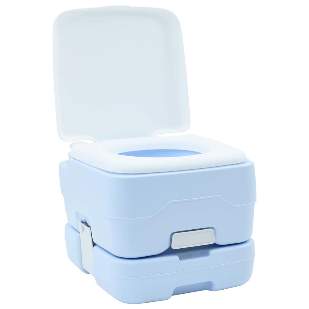 Kemping WC Világoskék és fehér 41,5 x 36,5 x 30 cm Polietilén