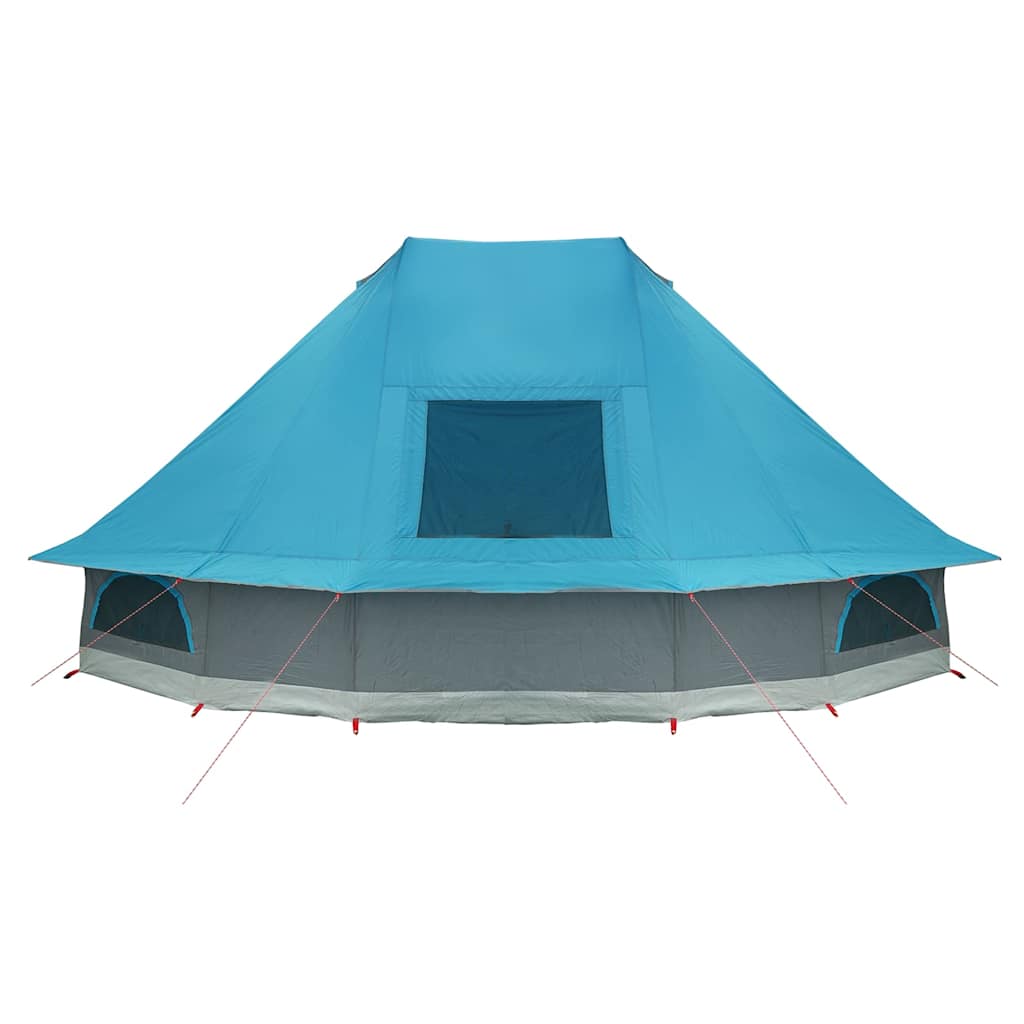 Tipi sátor tetővel tárolóval Kék 680 x 430 x 270 cm taft
