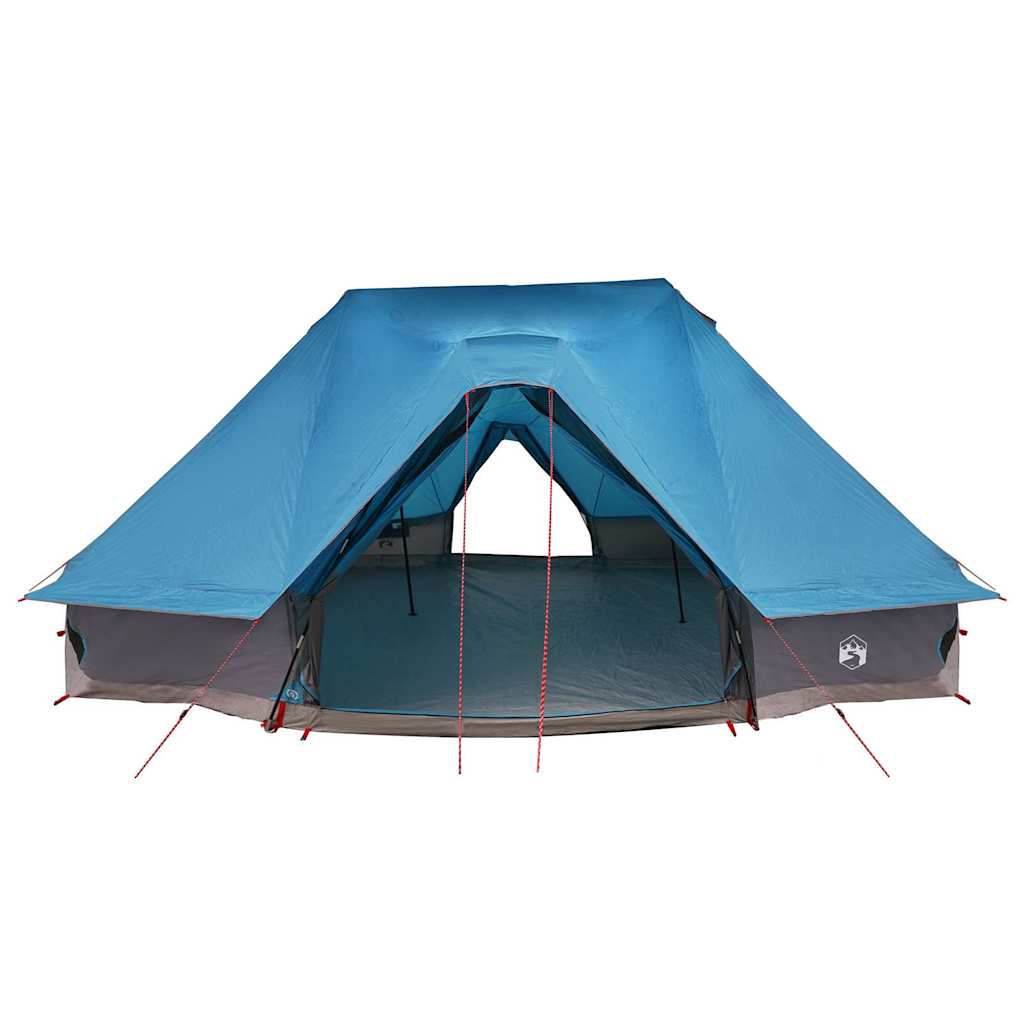 Tipi sátor tetővel tárolóval Kék 680 x 430 x 270 cm taft
