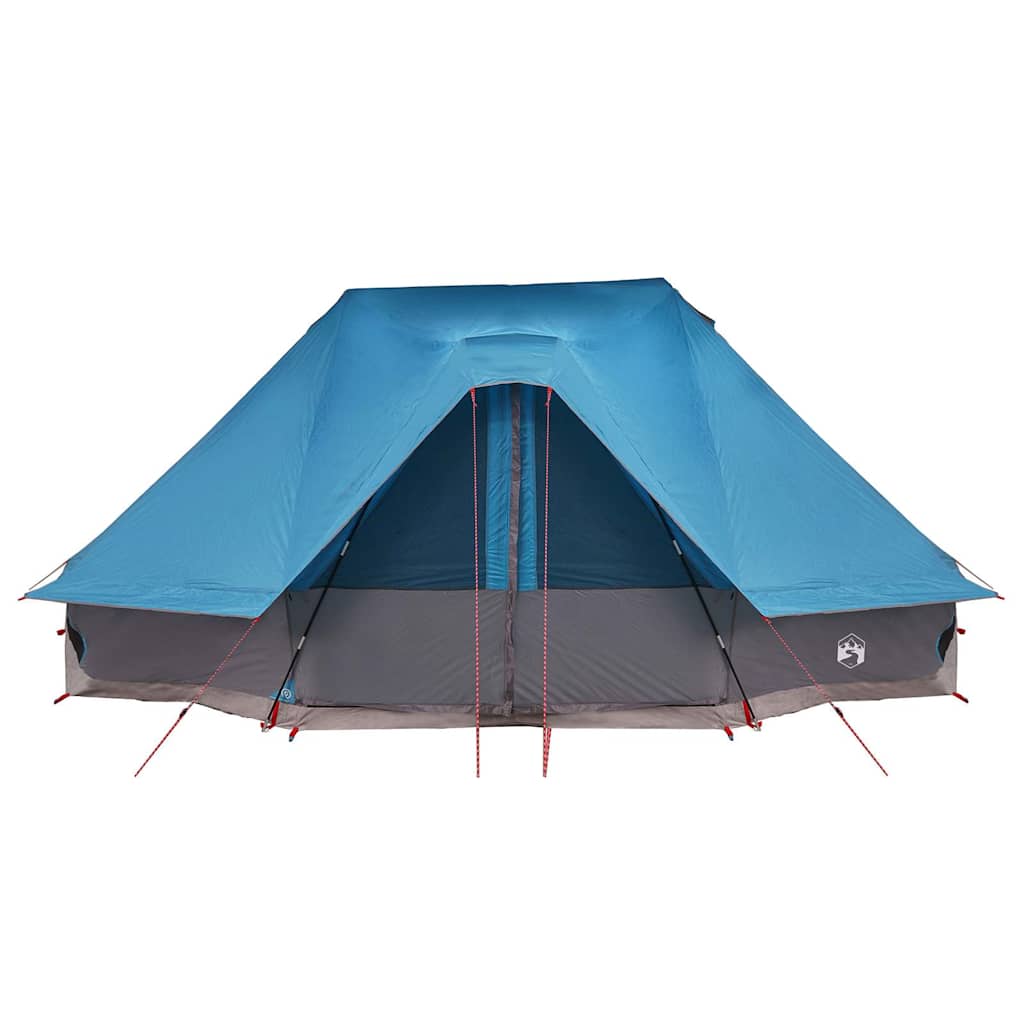 Tipi sátor tetővel tárolóval Kék 680 x 430 x 270 cm taft