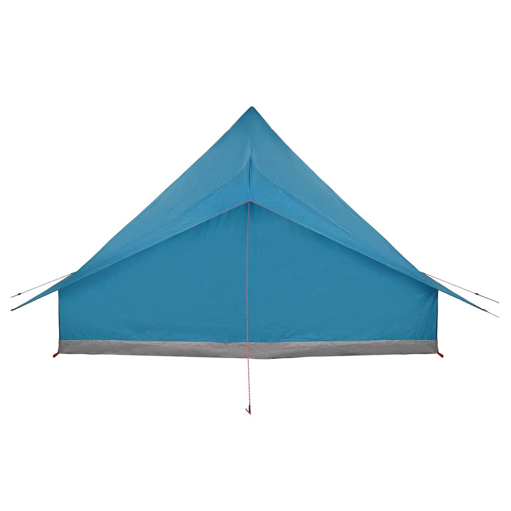 Tipi sátor tetővel tárolóval Kék 364 x 281 x 257 cm taft