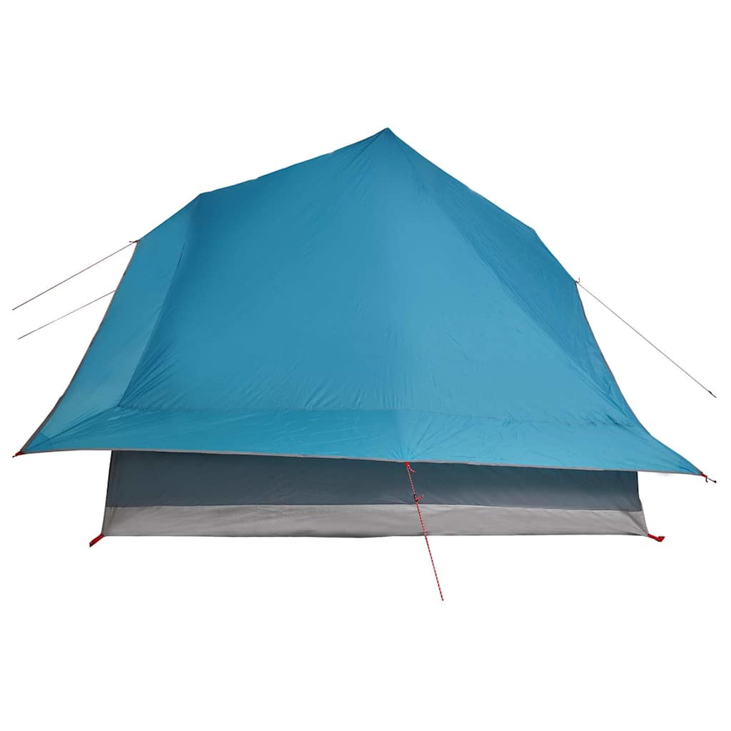 Tipi sátor tetővel tárolóval Kék 364 x 281 x 257 cm taft