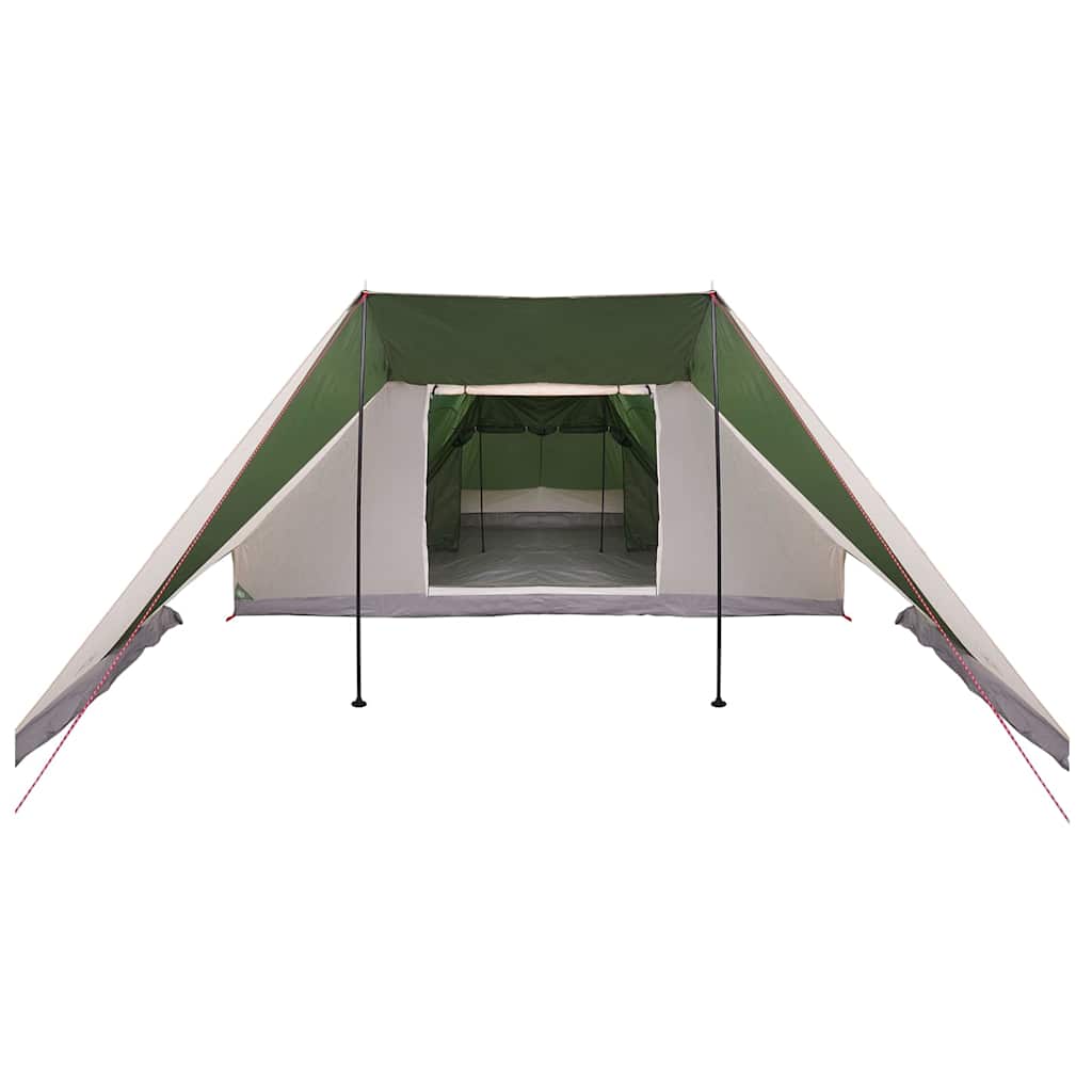 Tipi sátor tetővel tárolóval Zöld 660 x 456 x 200 cm taft