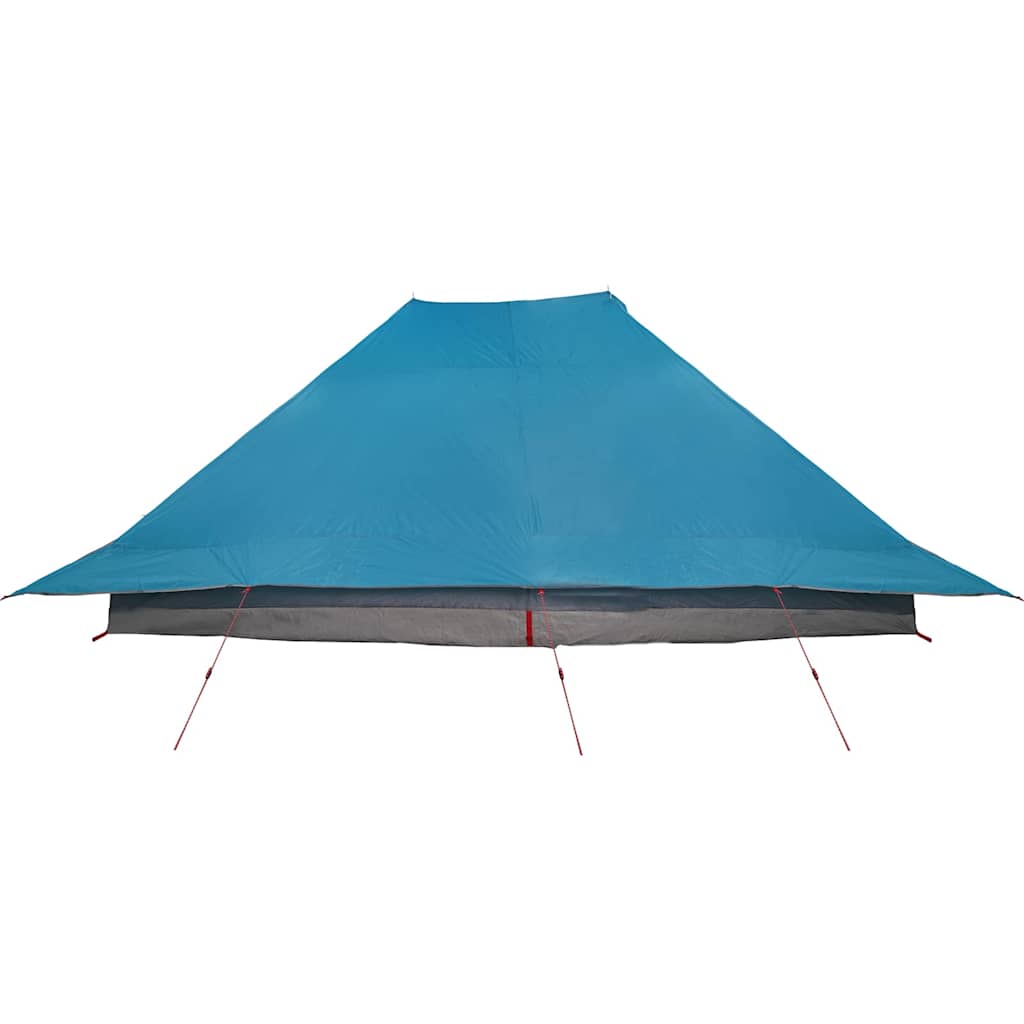 Tipi sátor tetővel tárolóval Kék 660 x 456 x 200 cm taft