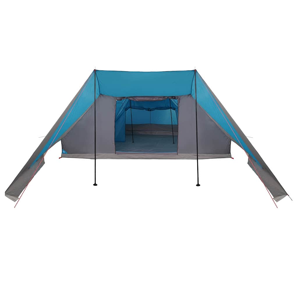 Tipi sátor tetővel tárolóval Kék 660 x 456 x 200 cm taft