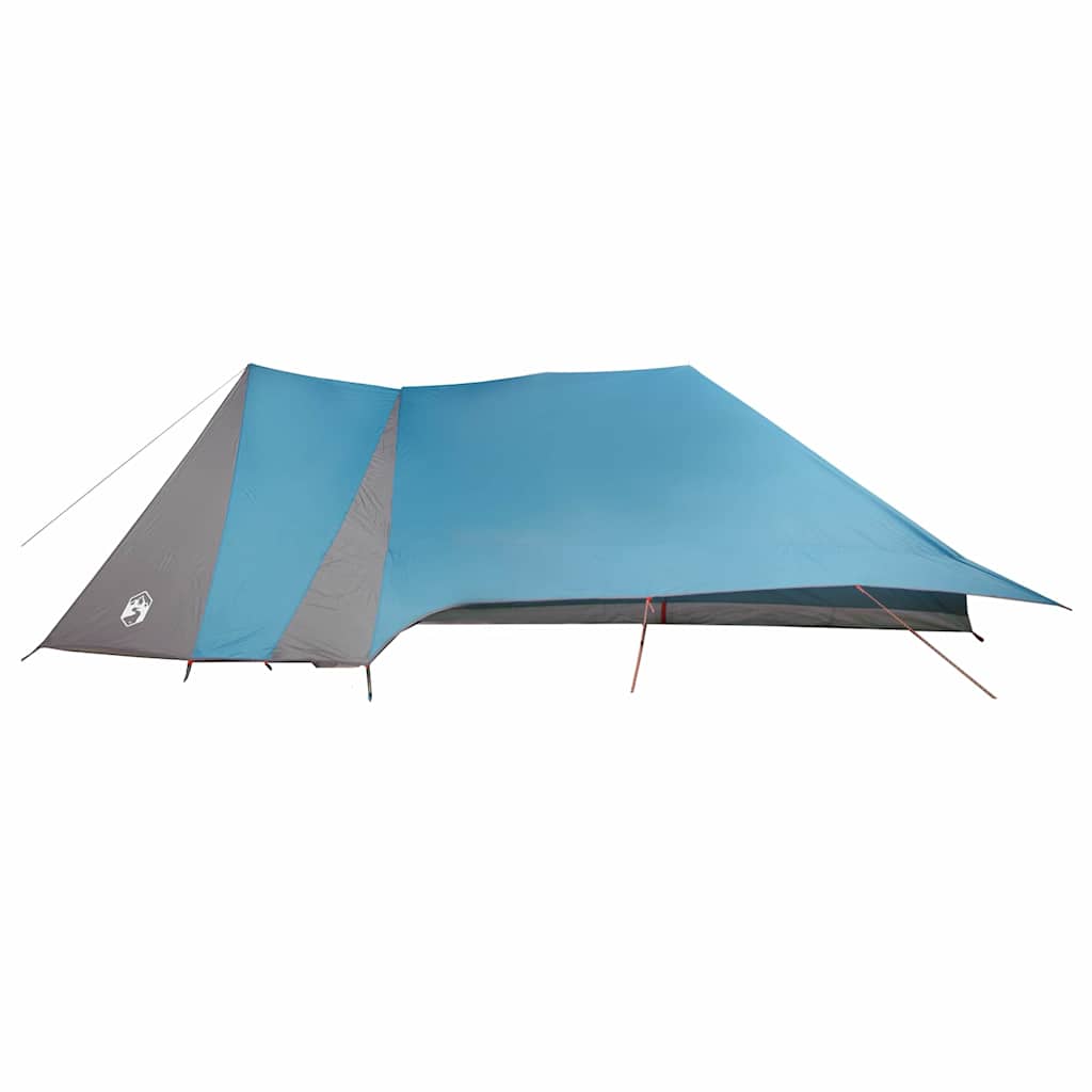 Tipi sátor tetővel tárolóval Kék 660 x 456 x 200 cm taft